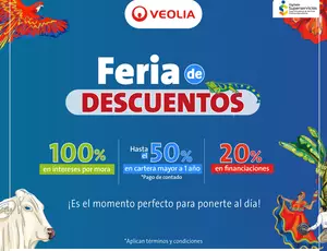 ¡En Veolia seguimos de feria de descuentos!