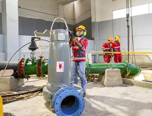 Veolia renueva tecnológicamente sus bombas para captar agua en épocas de sequía