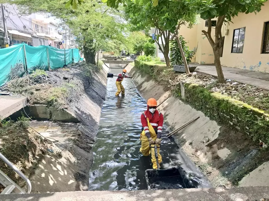 Veolia ha extraído más de 1.900 toneladas de residuos en canales de drenaje pluvial durante 2026, un compromiso permanente con la infraestructura y el bienestar de Montería