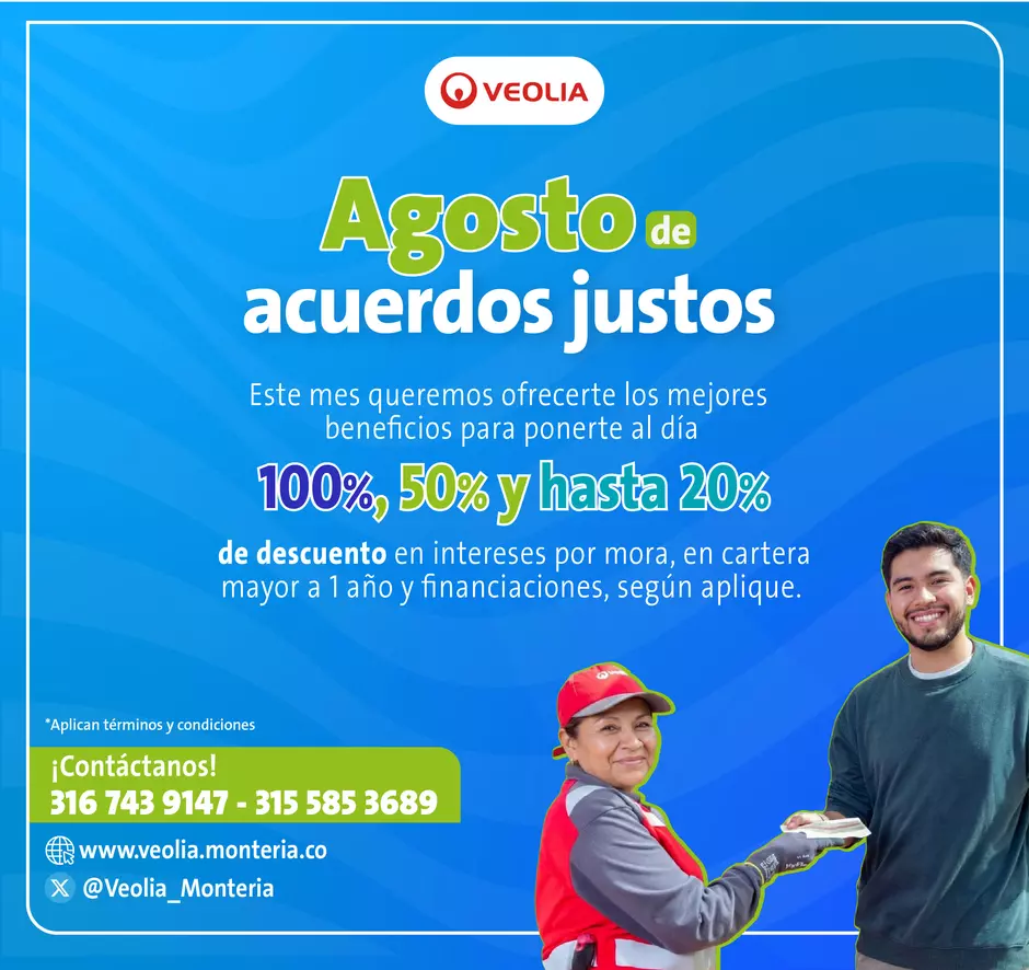 Agosto de descuentos