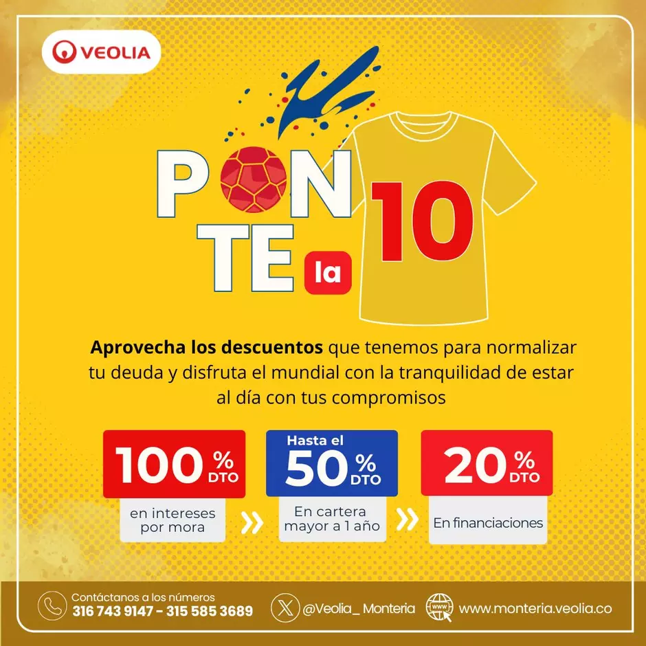 ¡Ponte la 10! Aprovecha nuestros descuentos